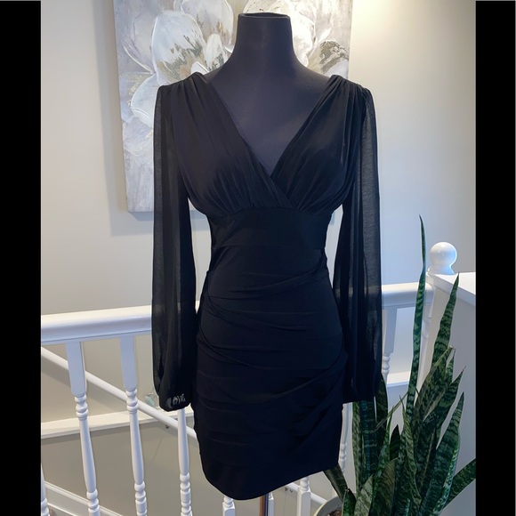 City Studio Dresses & Skirts - Gorgeous Black Long-sleeve Dress
